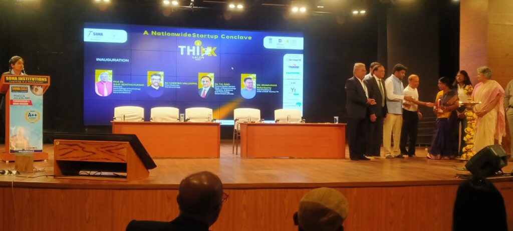 Sona College of Technology Think Salem 2025 Tamilnadu Startup Event